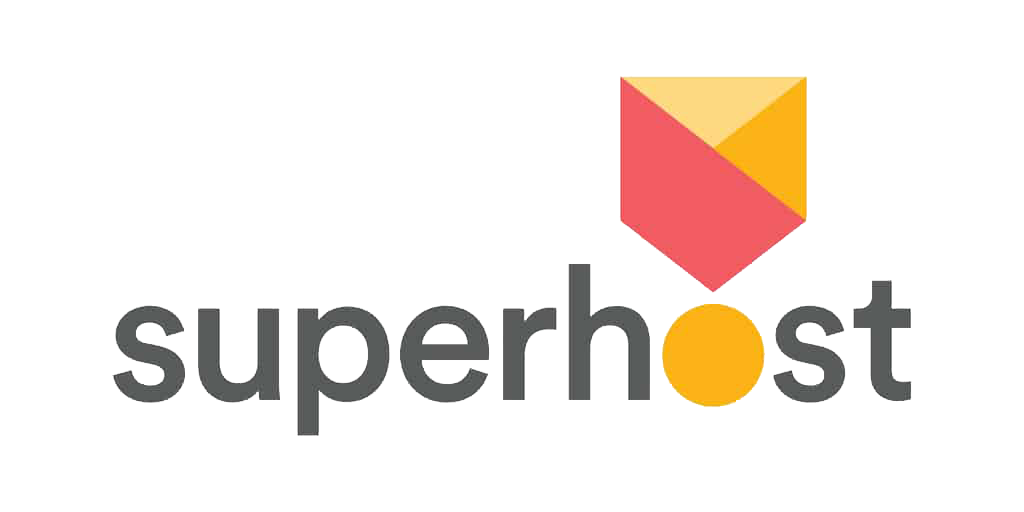 superhost logo words