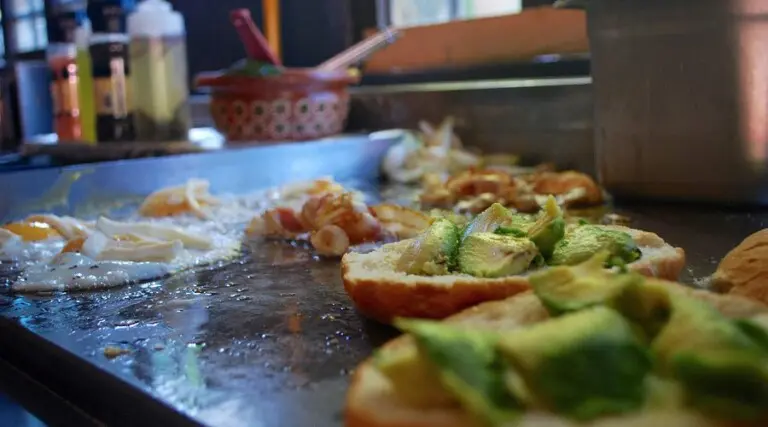 breakfast tortas in progress